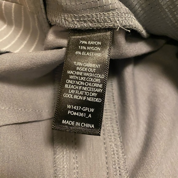 Betabrand Skinny Leg Cigarette Dress Pant Yoga Pants size Large Short Petite - Picture 5 of 7